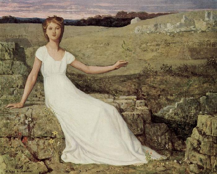 Die Hoffnung, Pierre Puvis de Chavannes